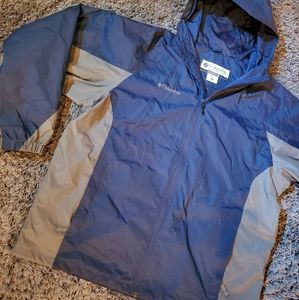 Columbia full Zipper mens windbreaker jacket L